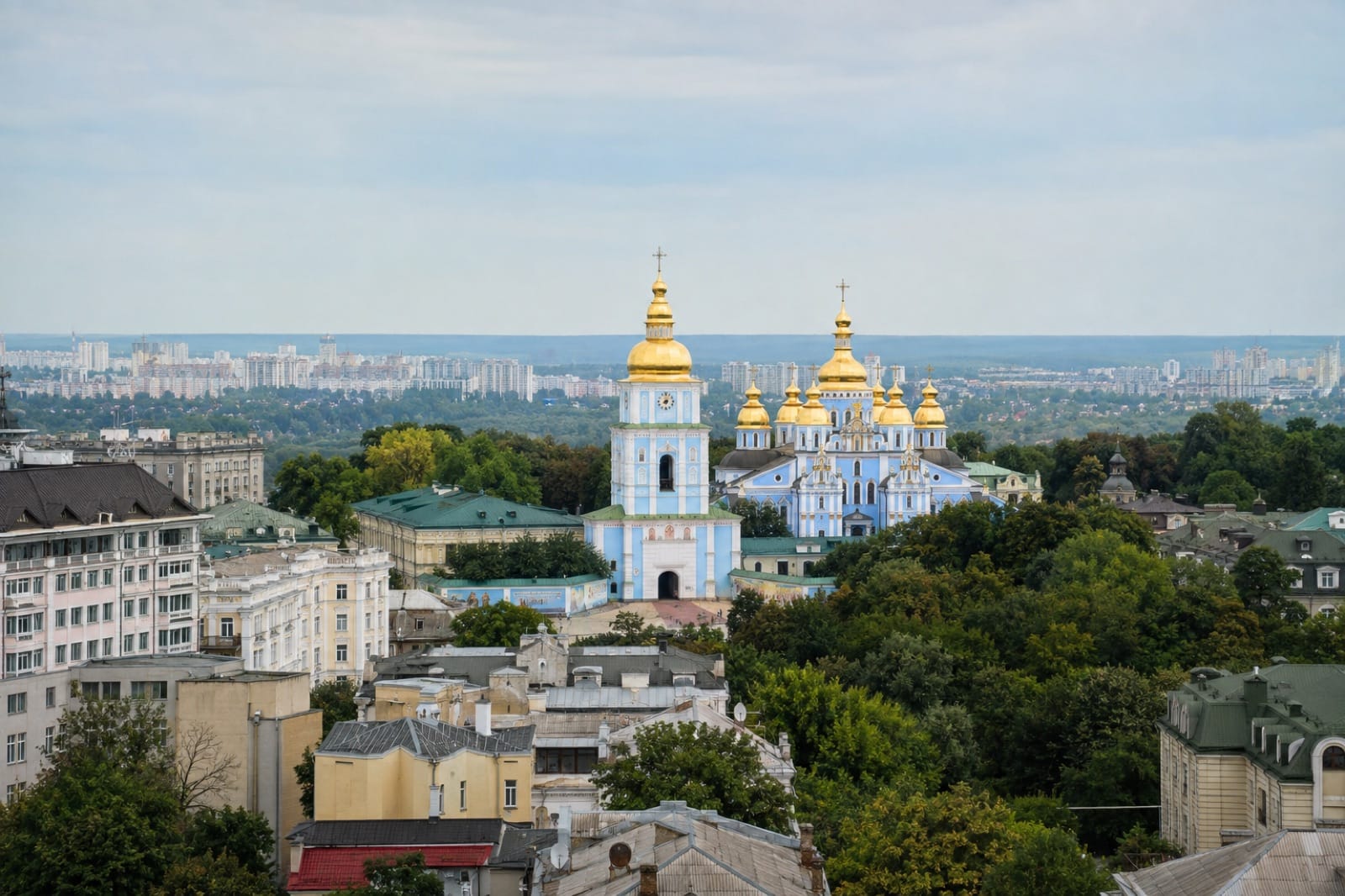 נוף עירוני בקייב אוקראינה